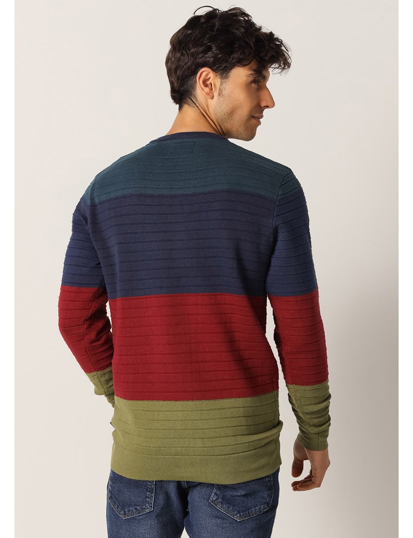 Camisola de Malha Homem Azul