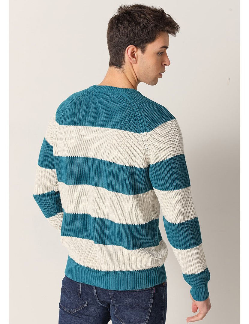 Camisola de Malha Homem Verde