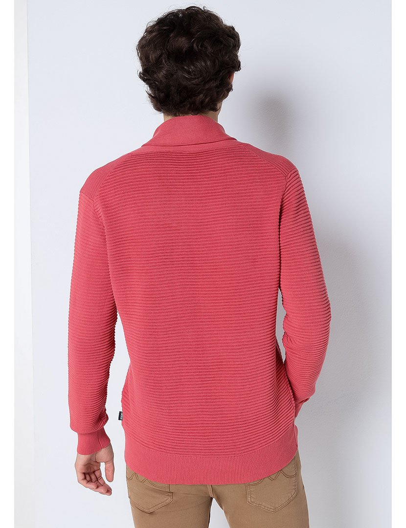 Camisola de Malha Homem Rosa