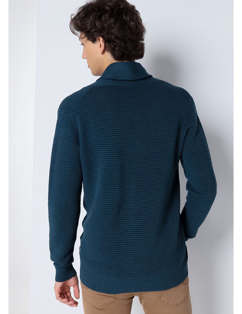 Camisola de Malha Homem Azul