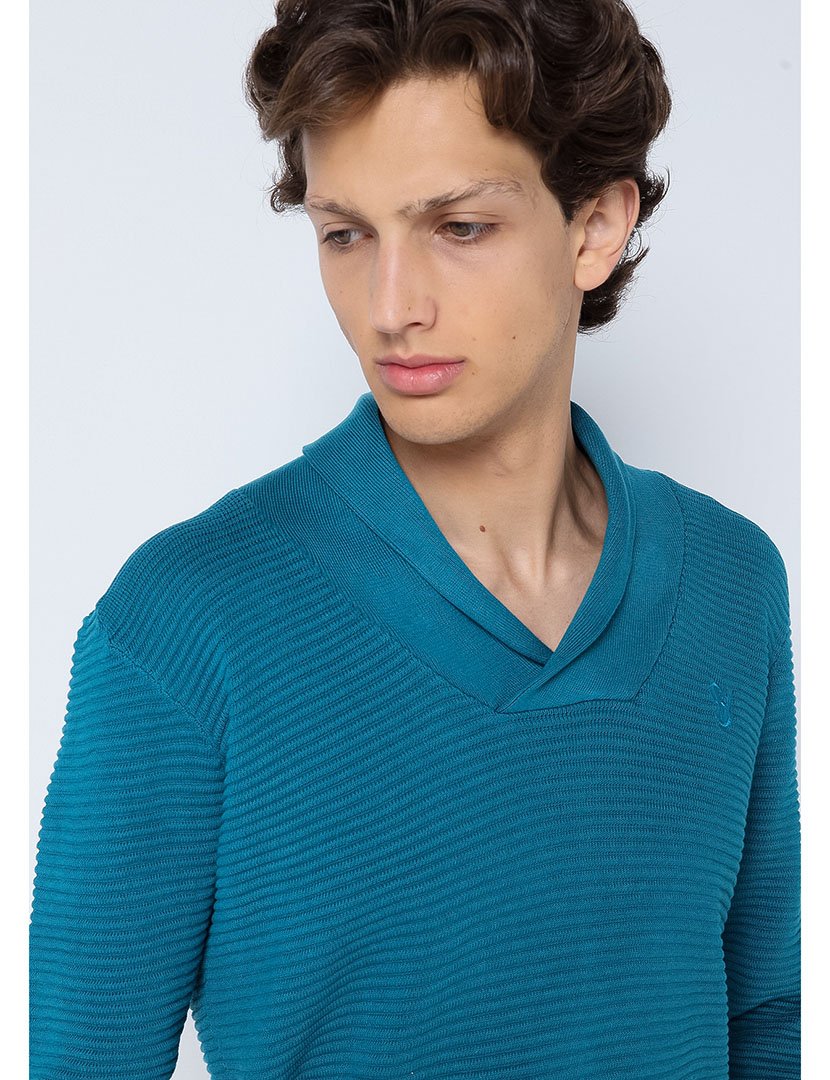 Camisola de Malha Homem Verde