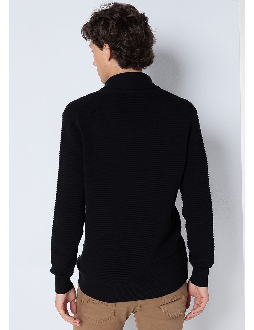 Camisola de Malha Homem Preto