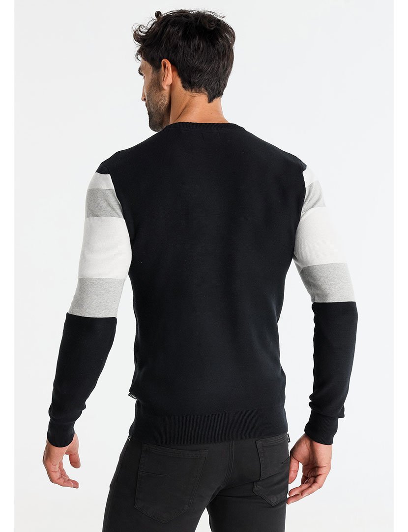 Camisola de Malha Homem Preto