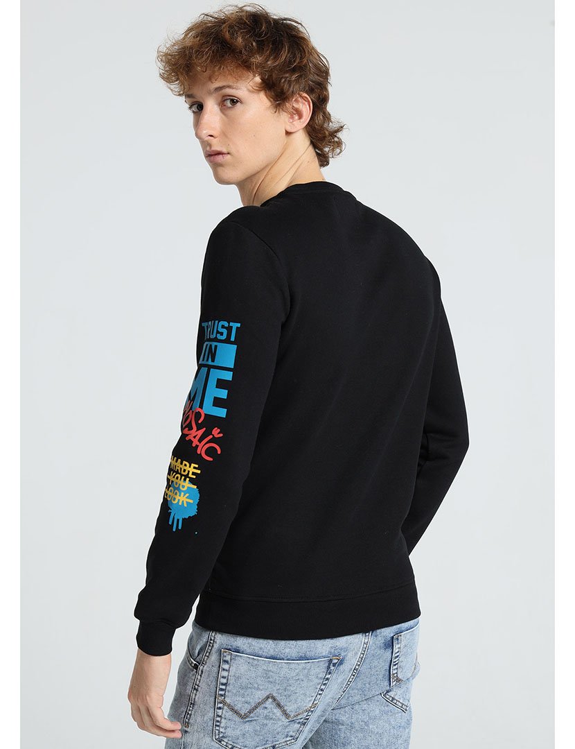 Sweatshirt Homem Preto