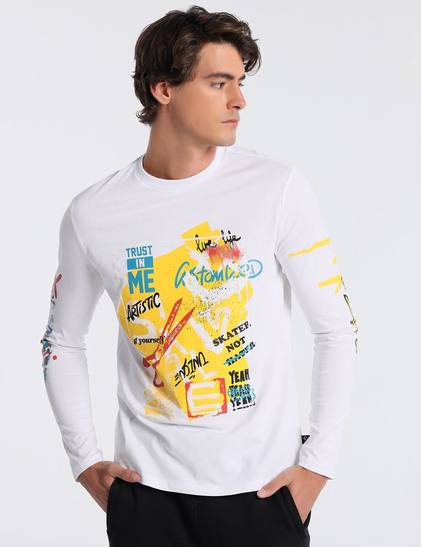 Camisola Homem Branco