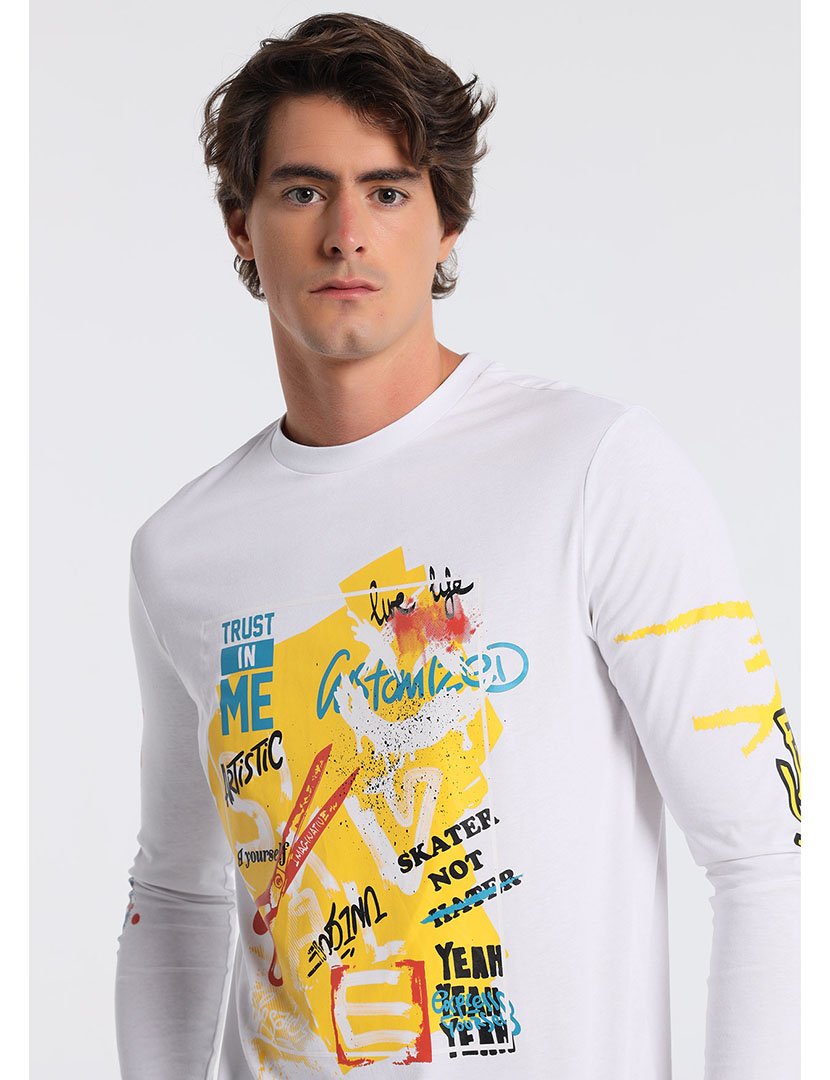 Camisola Homem Branco
