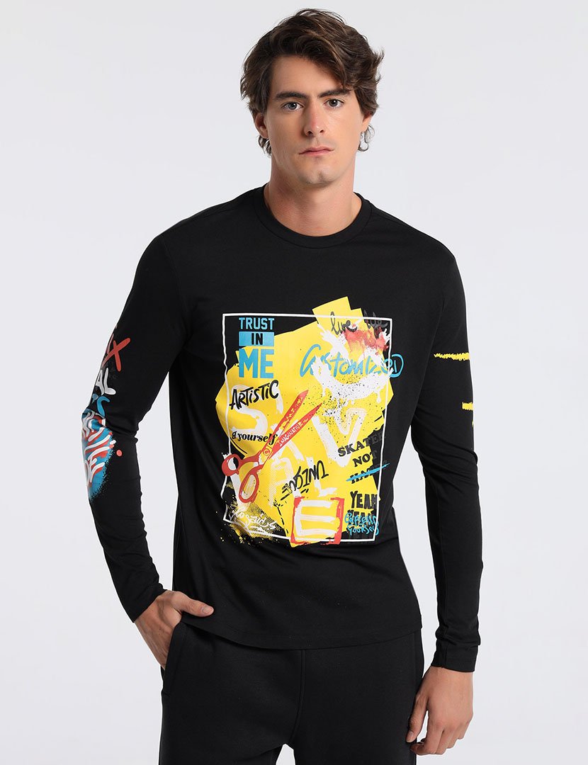 Camisola Homem Preto