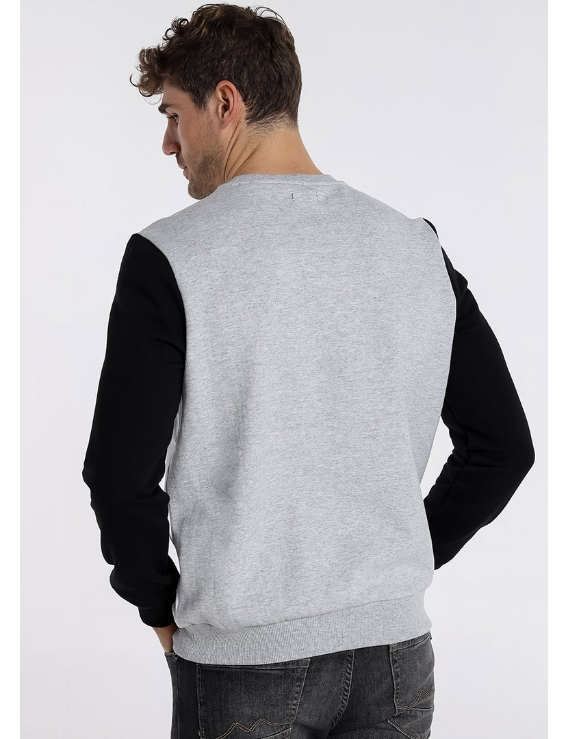 Sweatshirt Homem Cinzento