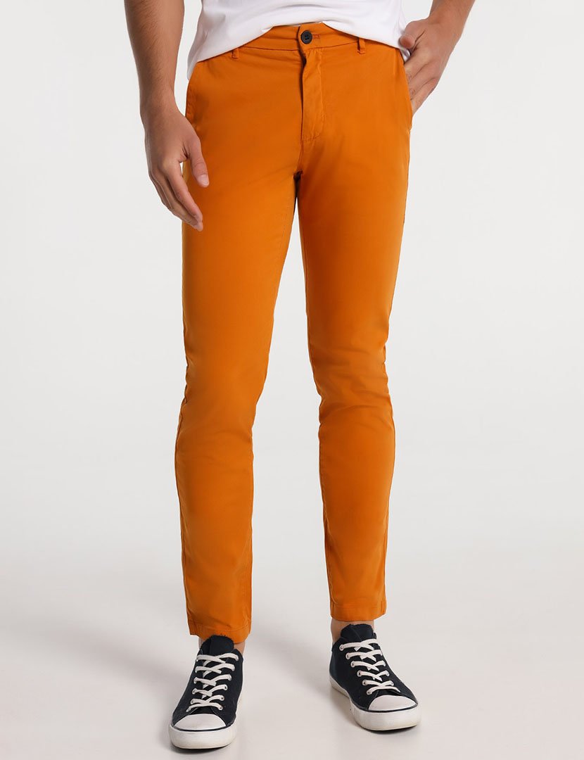 Calças Homem Laranja