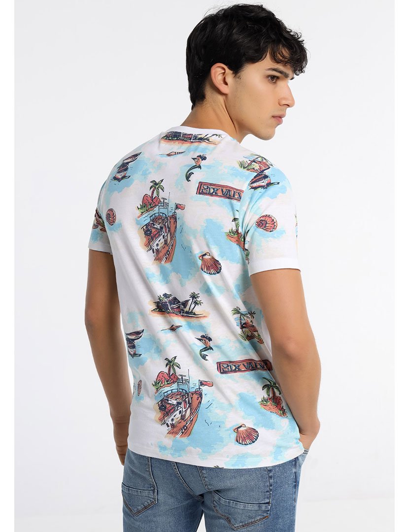 T-Shirt Homem Branco