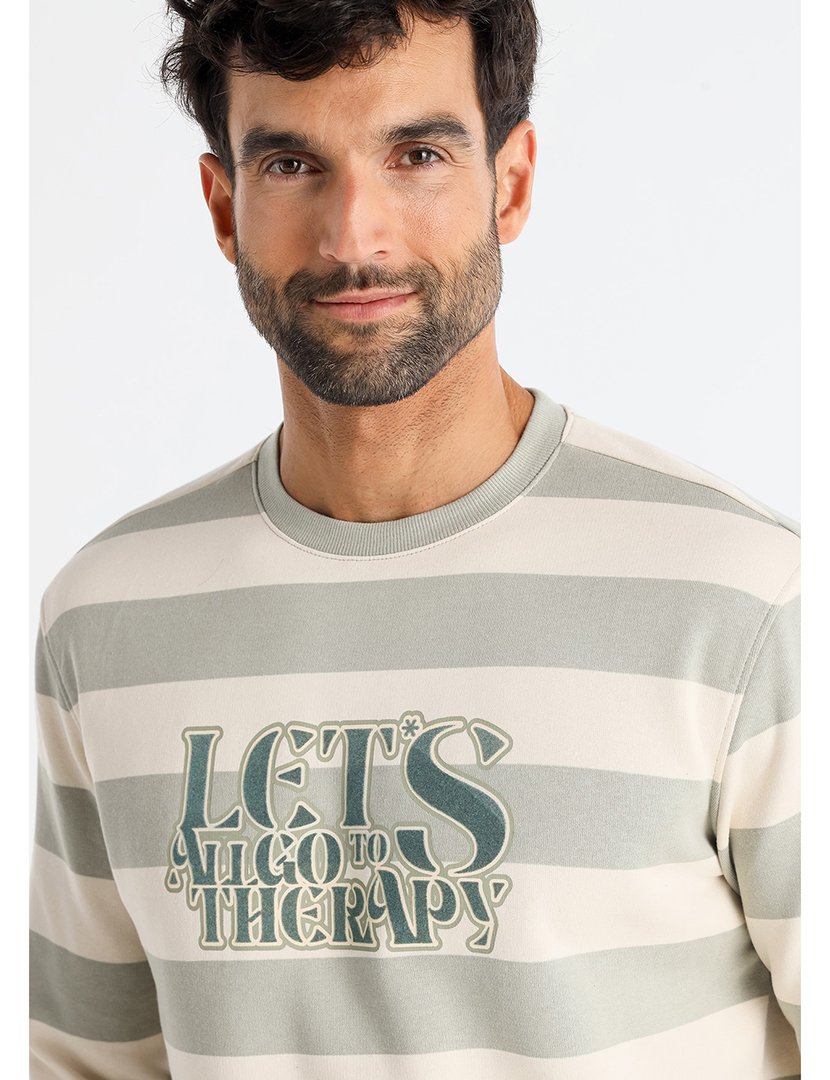 Sweatshirt Homem Verde