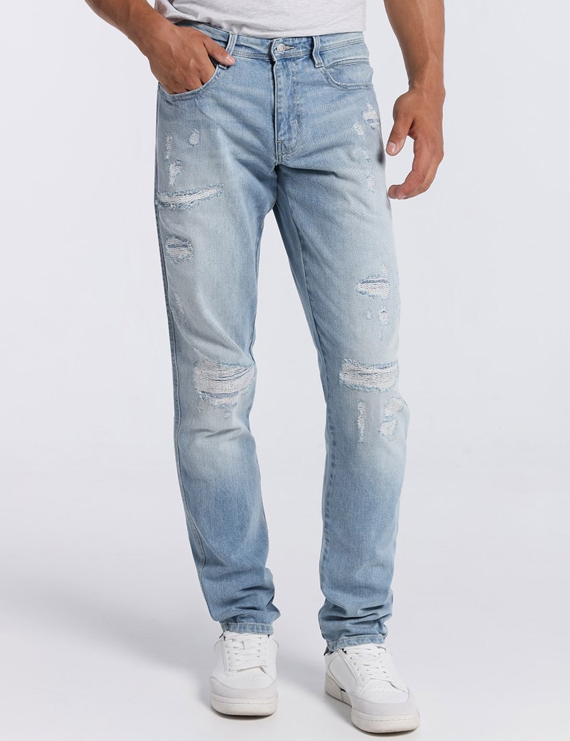 Calças Ganga Homem Azul