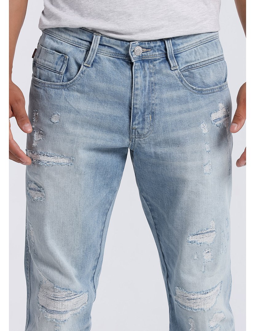 Calças Ganga Homem Azul