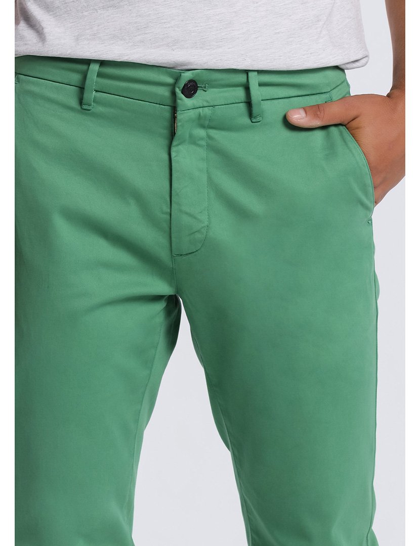 Calças Homem Verde