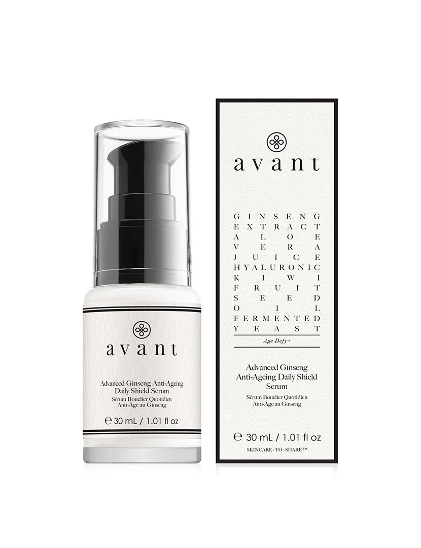 Sérum de Proteção Diária Anti-Envelhecimento Avançado com Ginseng