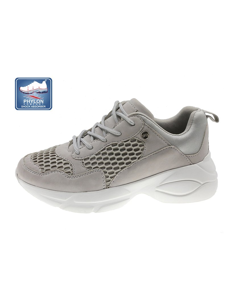 Ténis Senhora Cinza