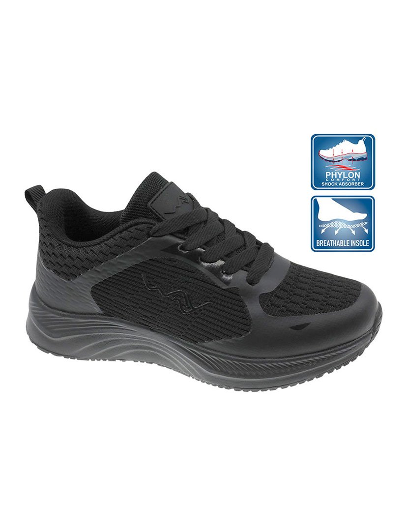 Ténis Desportivo Senhora Preto