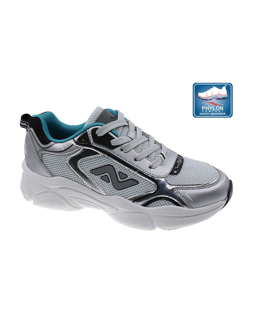 Ténis Desportivo Senhora Cinza