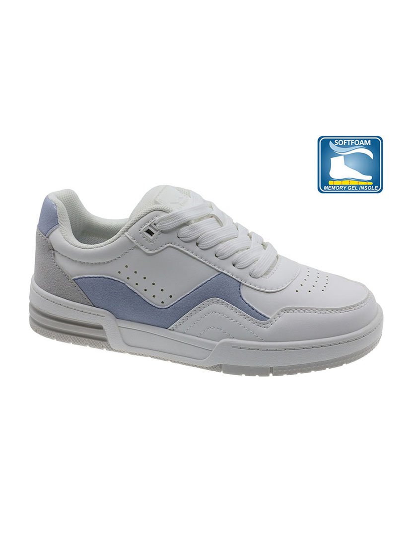 Ténis Senhora Branco-Azul