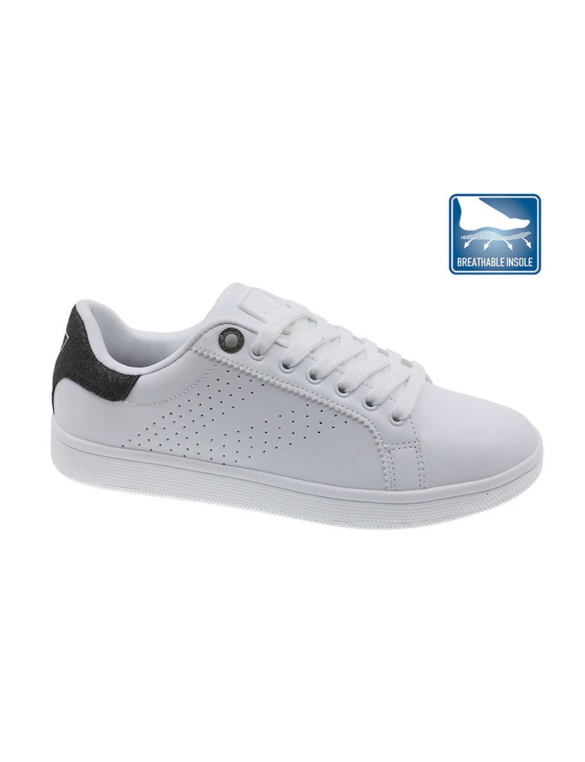 Ténis Senhora Branco-Preto