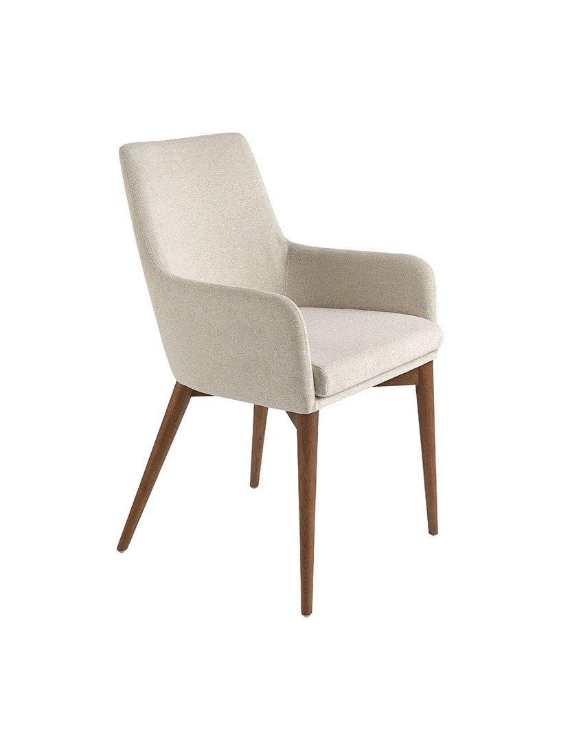 Cadeira em Tecido Bege