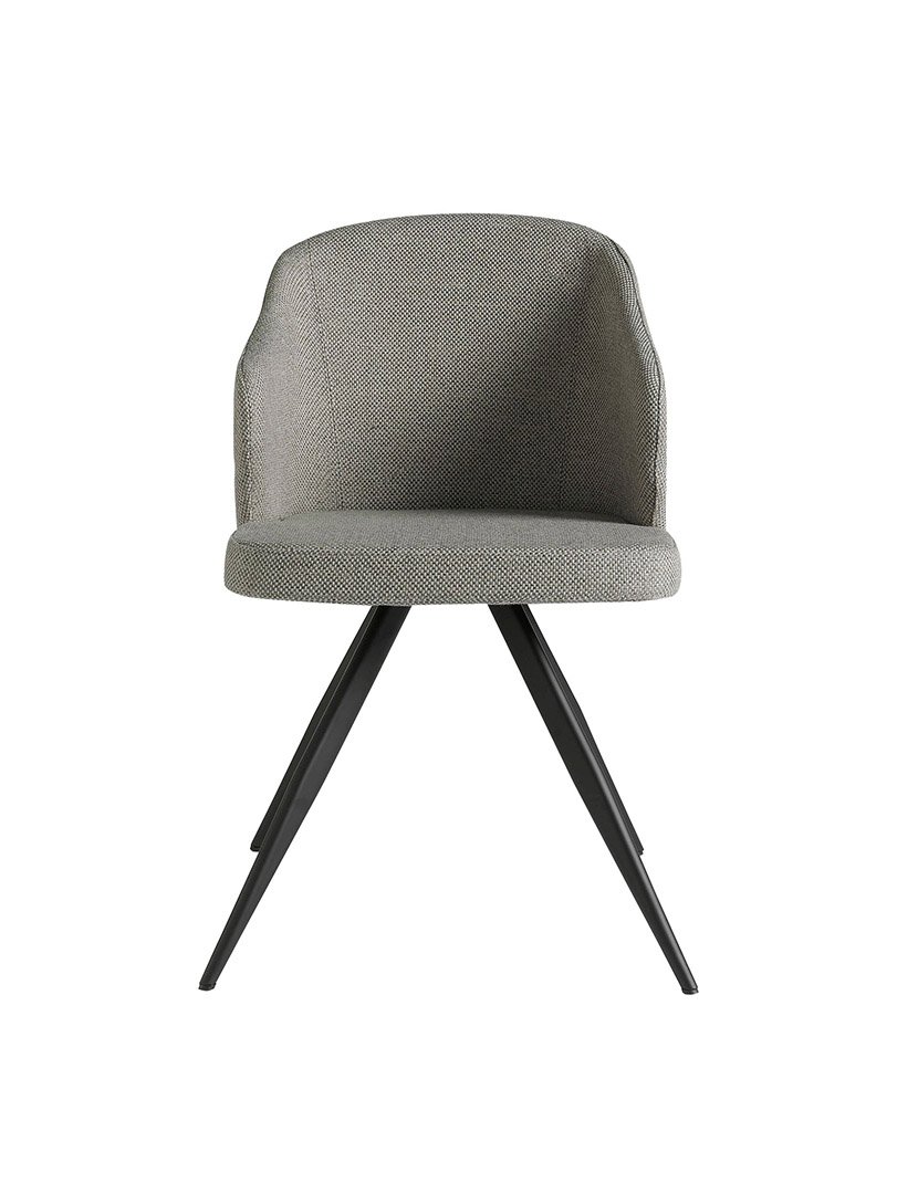 Cadeira em Tecido Cinzento