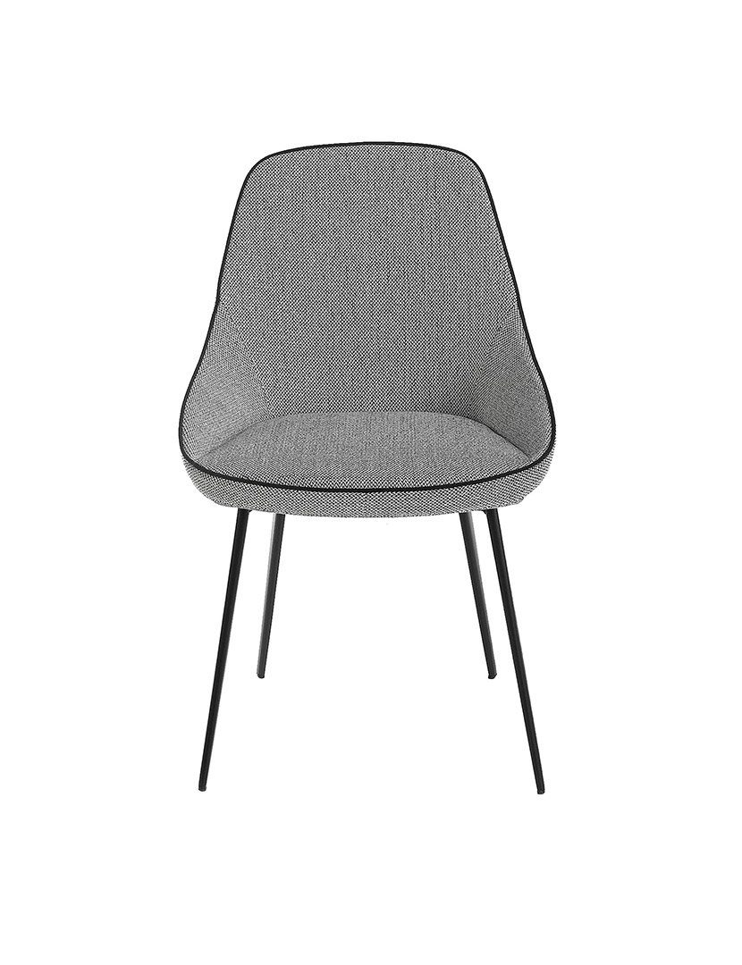 Cadeira em Tecido Cinzento
