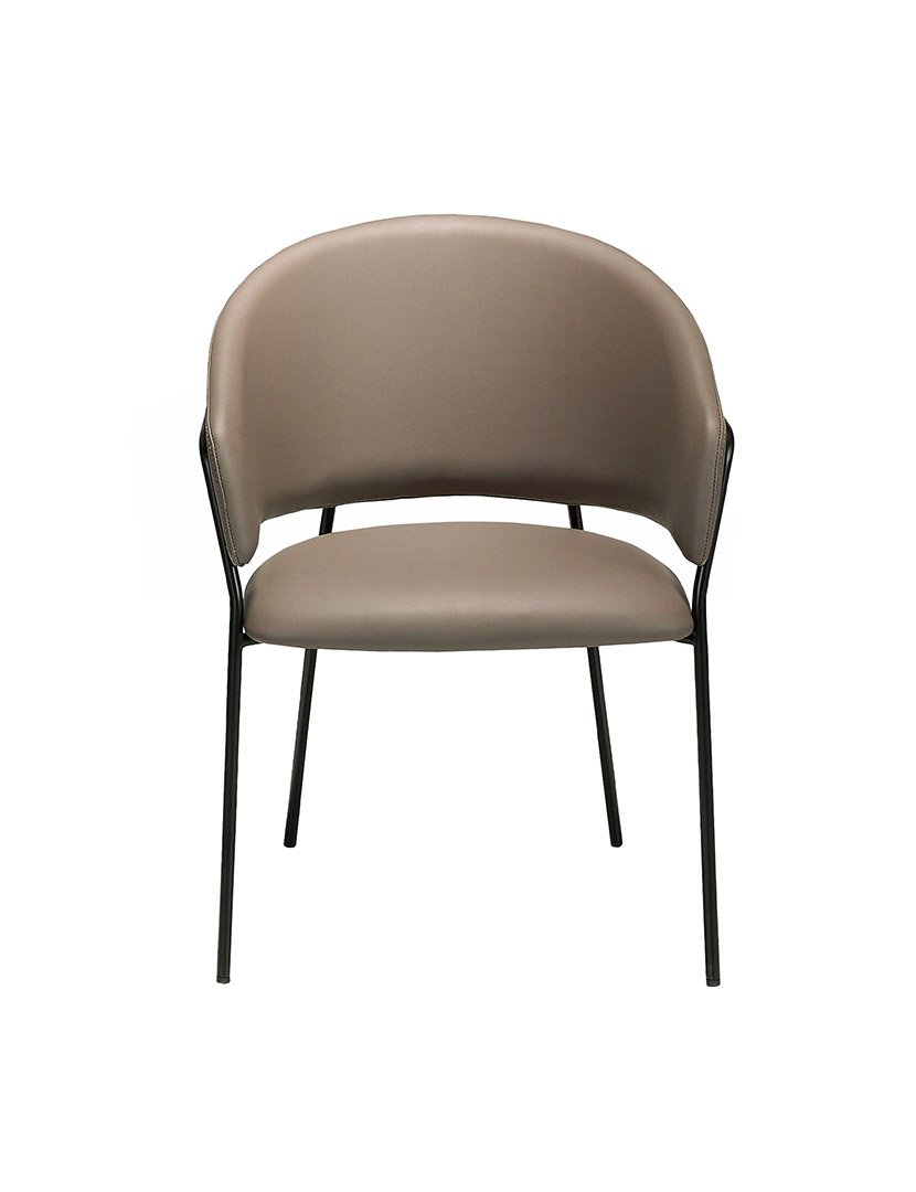 Cadeira de Couro Ecológico Vison