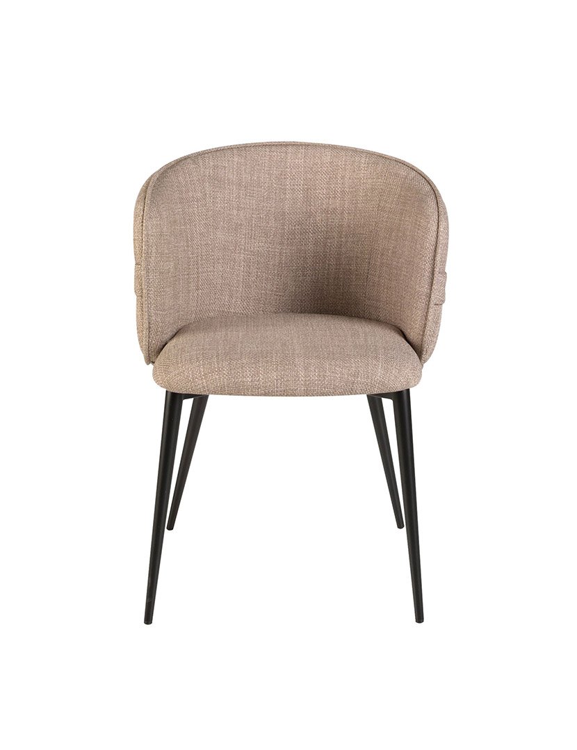 Cadeira em Tecido Castanho