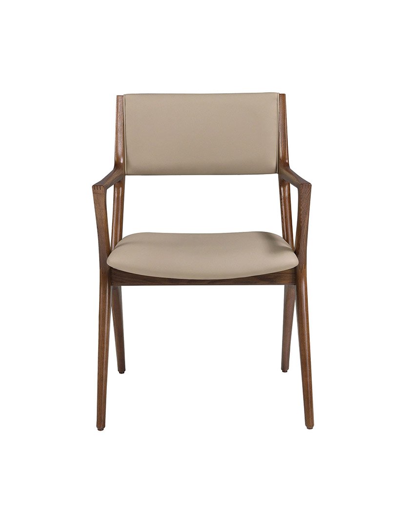 Cadeira em Pele Sintética Mink