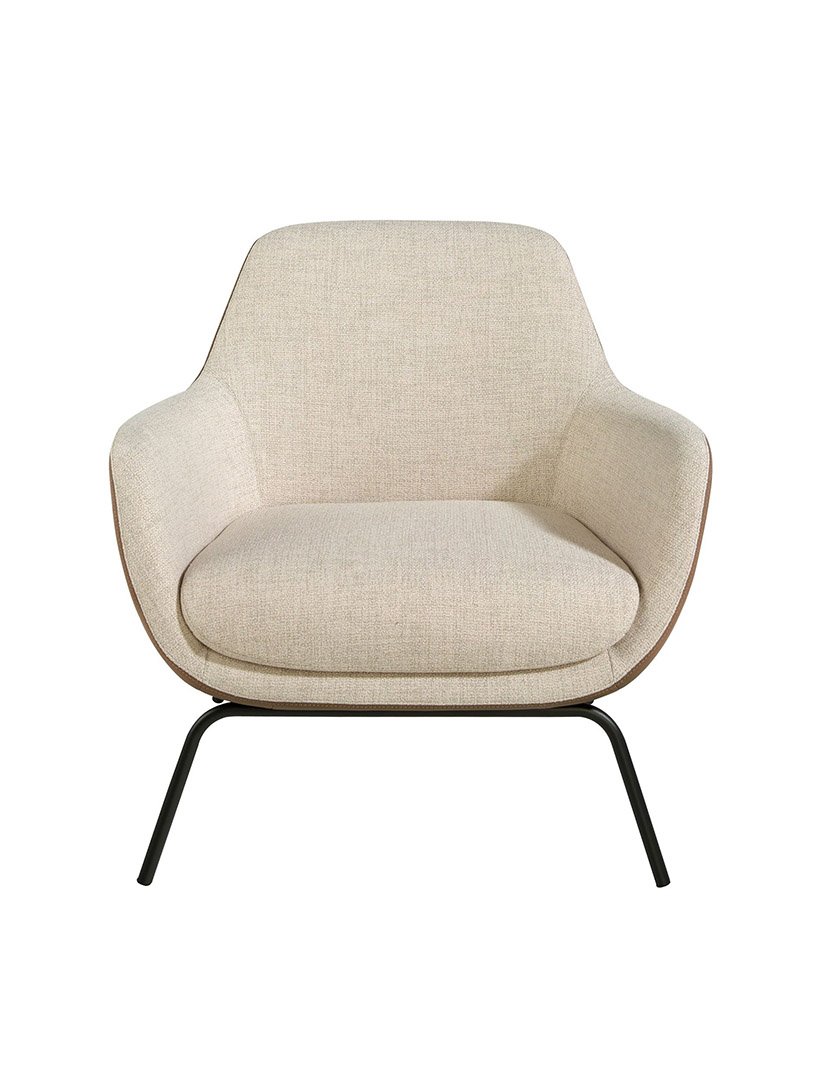 Cadeira em Tecido Creme