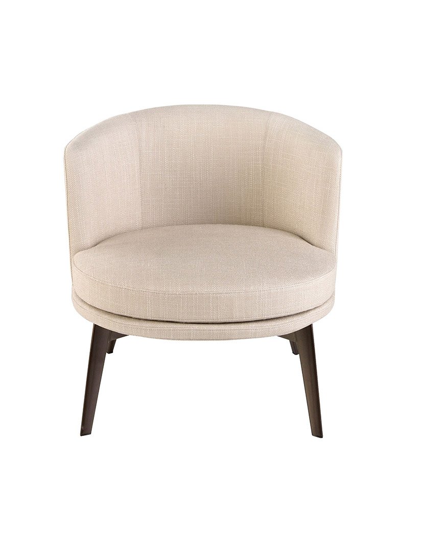 Cadeira em Tecido Creme