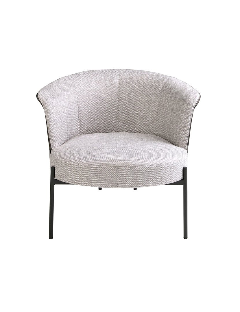 Cadeira em Tecido Cinzento