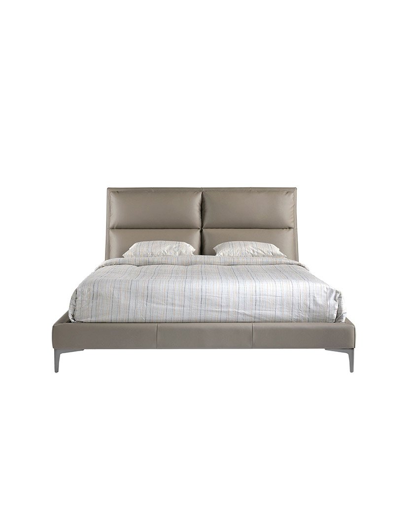 Cama de Couro Sintético Vison