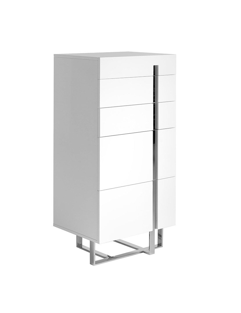 Cómoda em Madeira Branca