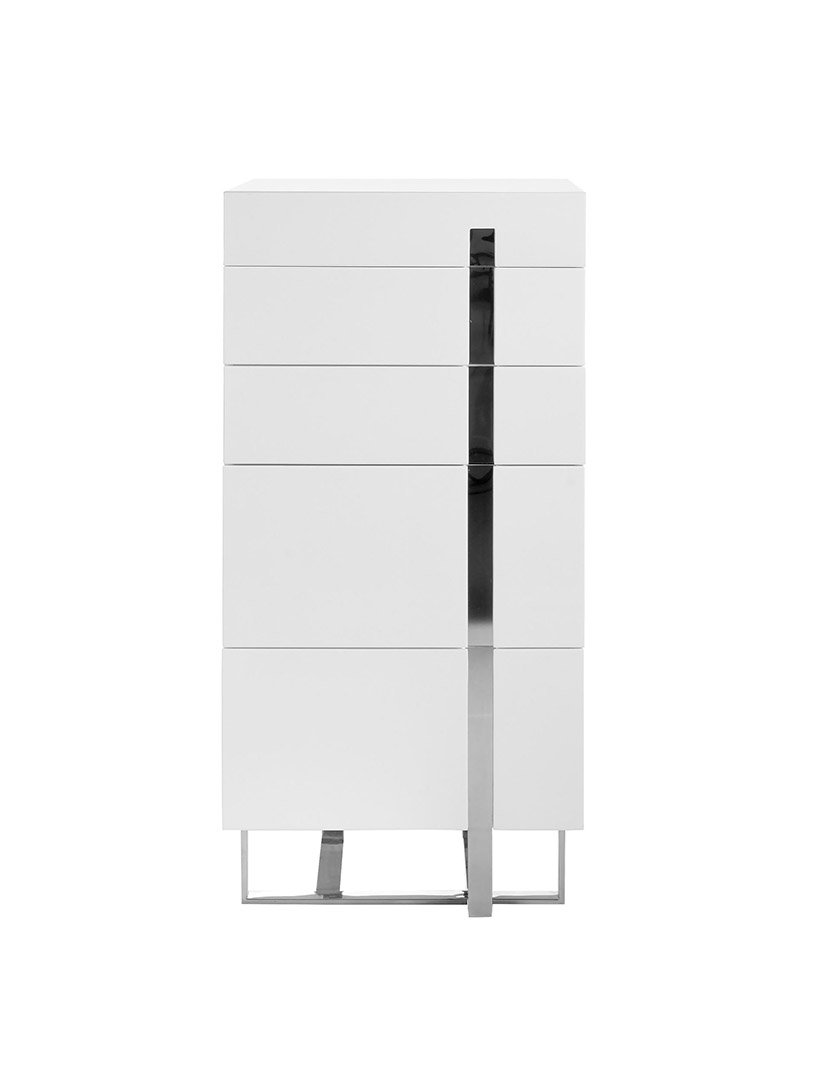 Cómoda em Madeira Branca