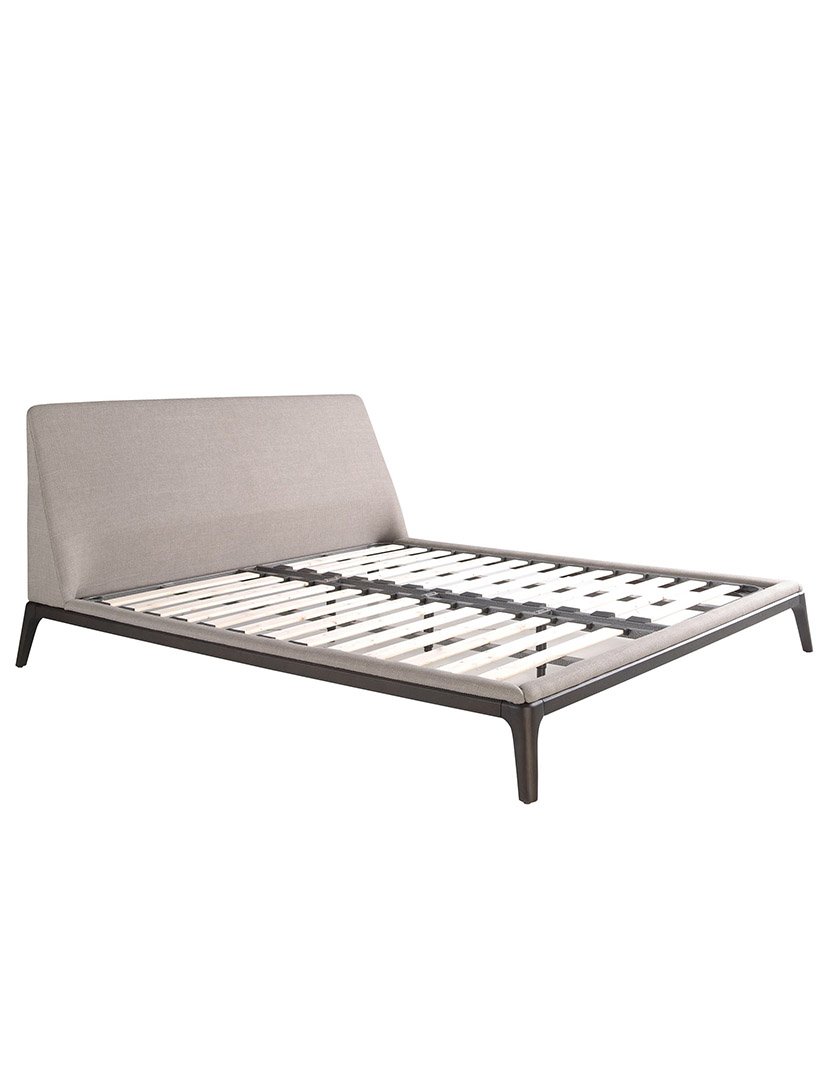 Cama de Tecido Cinzento