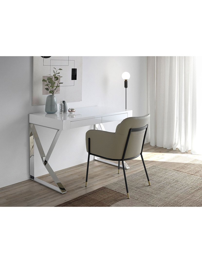 Secretária em Madeira Branco