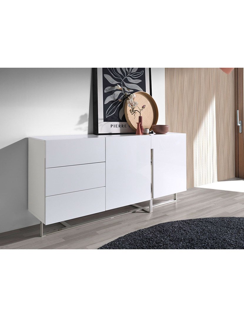 Aparador em Madeira Branco