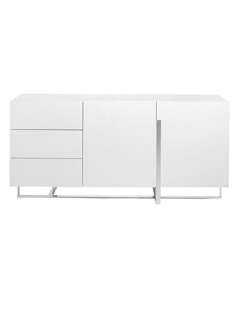 Aparador em Madeira Branco