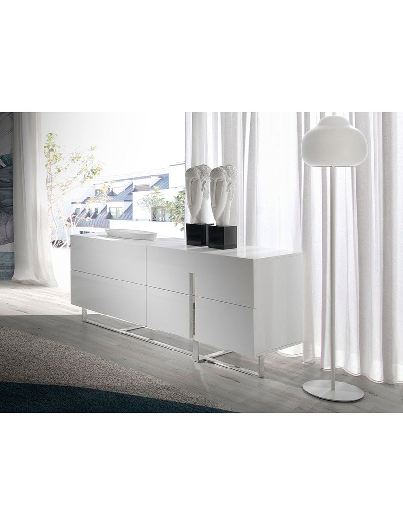 Aparador em Madeira Branco