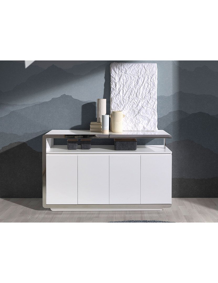 Aparador em Madeira Branco