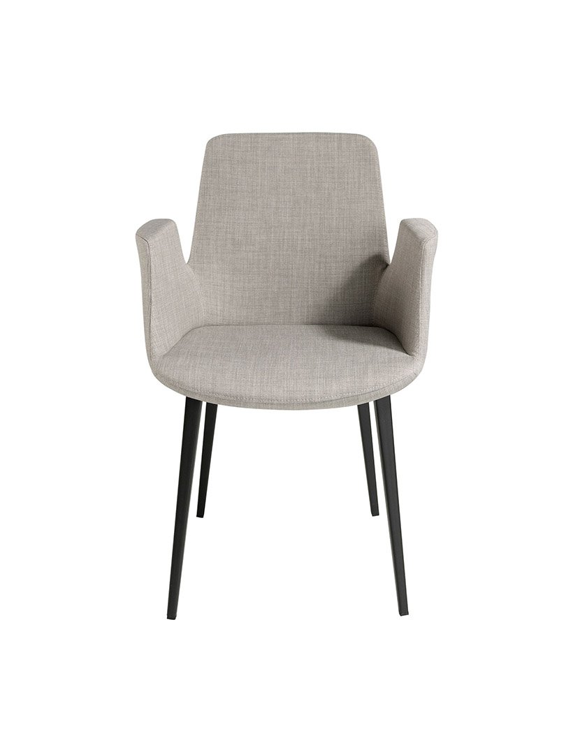 Cadeira em Tecido Cinzento