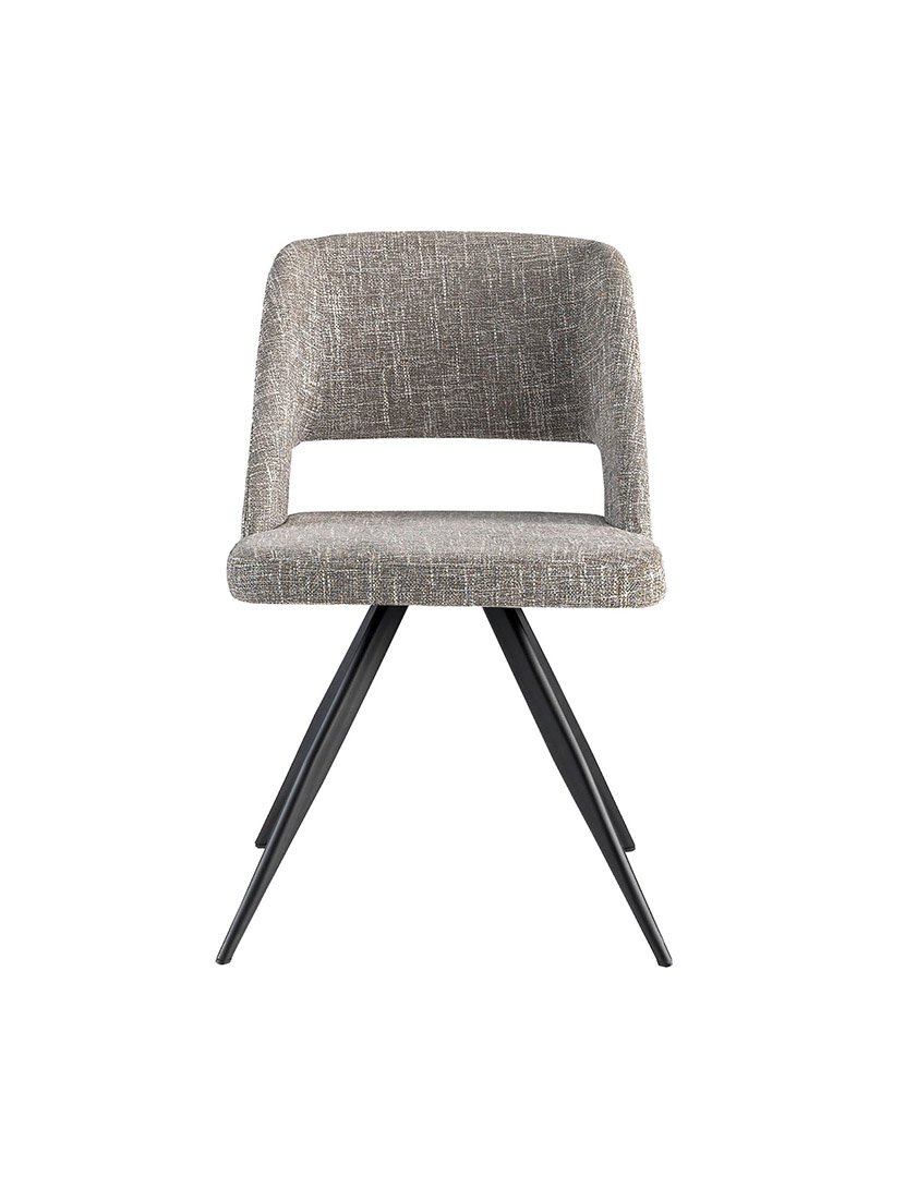 Cadeira em Tecido Cinzento