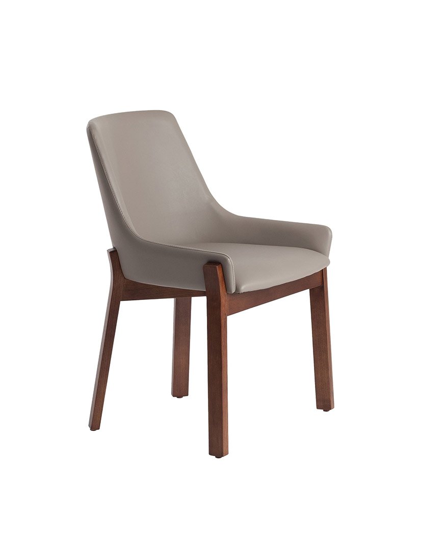 Cadeira de Couro Ecológico Vison