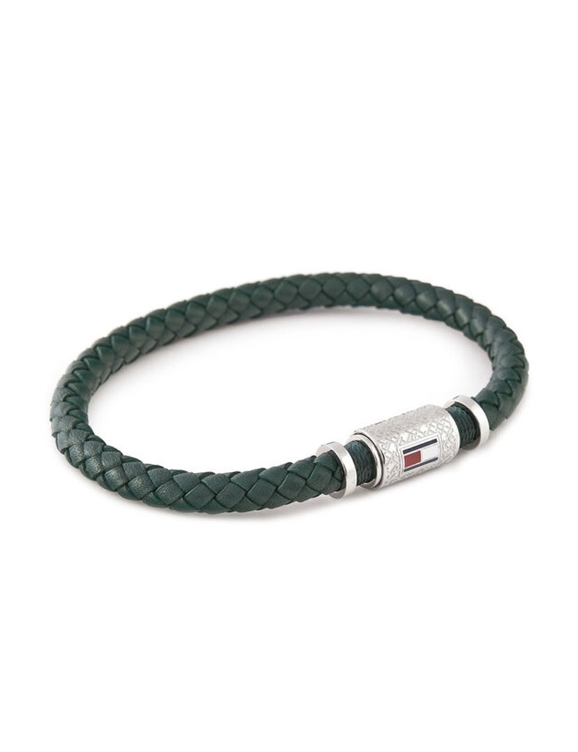 Pulseira em Pele Verde