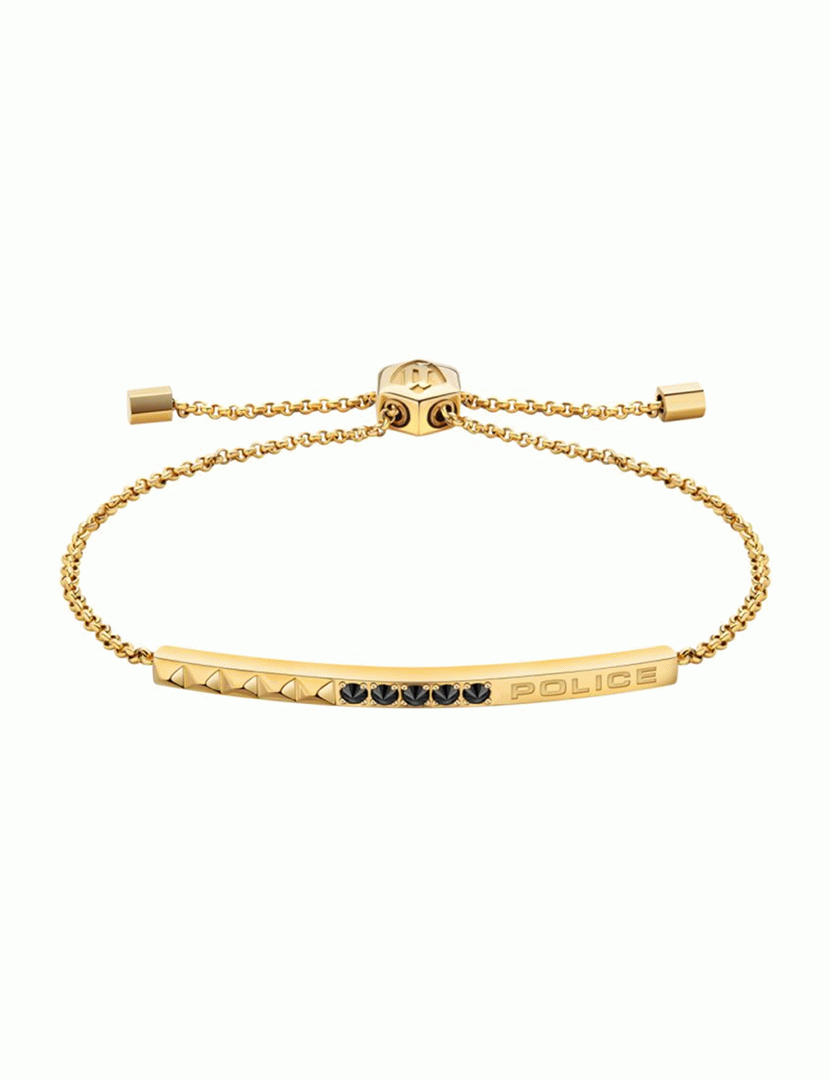 Pulseira Police Dourada