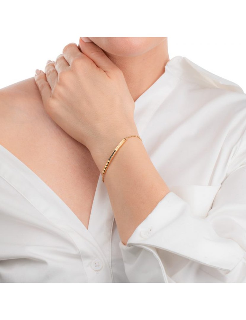 Pulseira Police Dourada