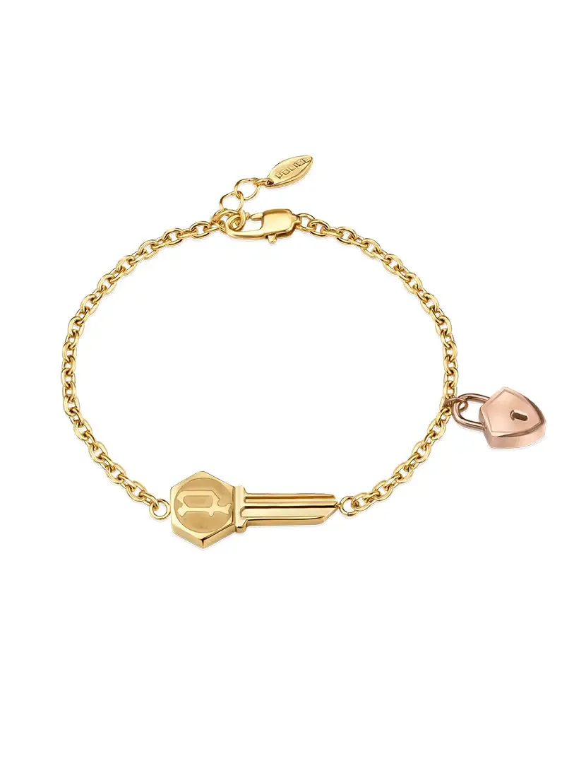 Pulseira Police Dourada