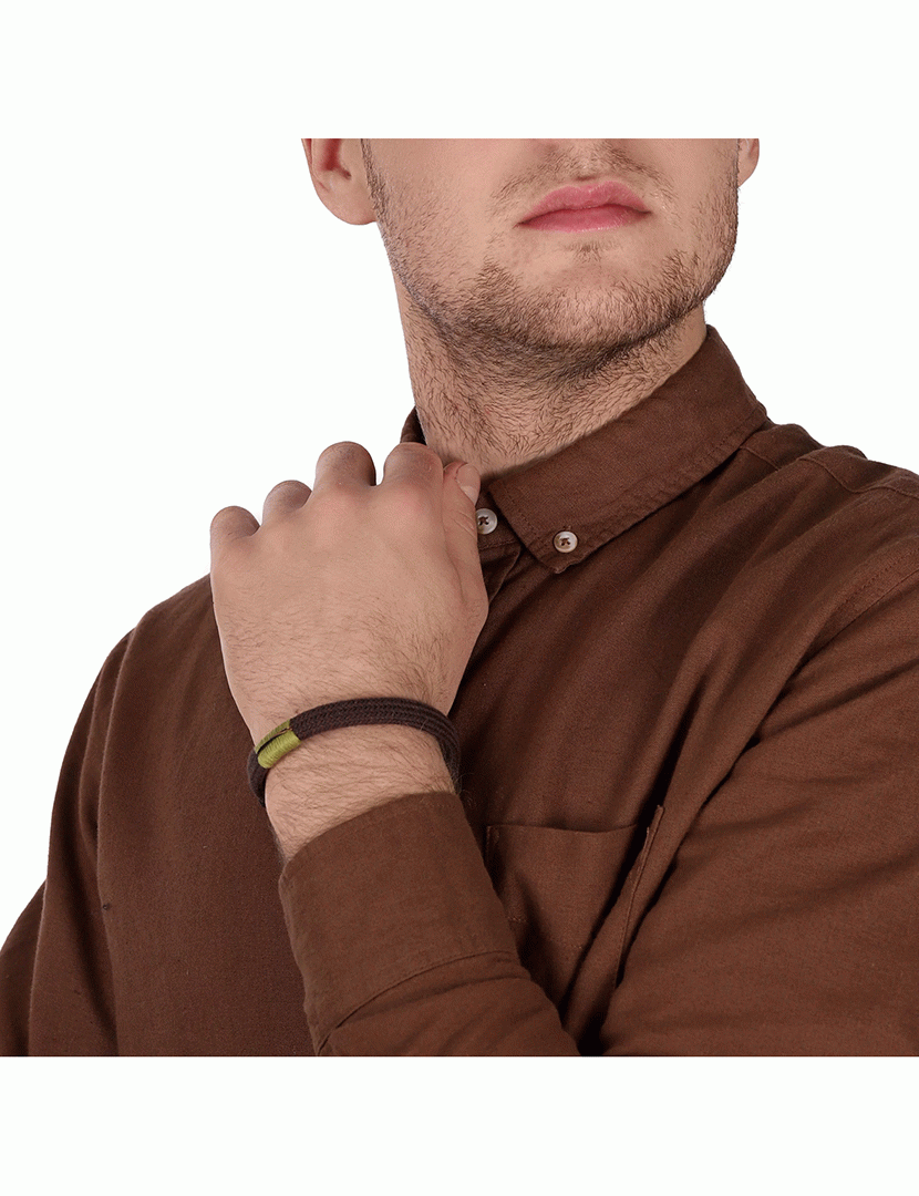 Pulseira Police Castanha